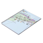 Kaartnotebook Isle Royale (Michigan) Notitieboek (Linkerzijde)