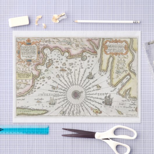  kaartontkoppeling tissuepapier (Craft)