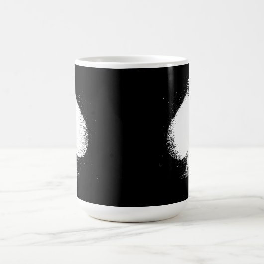 Kaartpak Spades white - grunge Koffiemok (Center)
