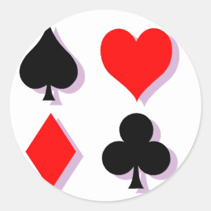 Kaartpakketten Ronde Sticker