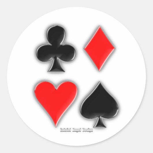 Kaartpakketten Ronde Sticker (Voorkant)