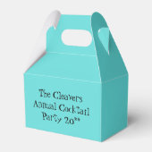 Kaartpalmen Stewardess Party Favor Box Bedankdoosjes (Achterkant)