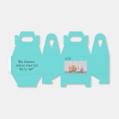 Kaartpalmen Stewardess Party Favor Box Bedankdoosjes (Uitgevouwen)