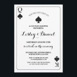 Kaartparen afspelen Verloving Ace Vegas Invite Kaart<br><div class="desc">Deze uitnodigen voor een afspeelkaart is perfect voor een steller van koppels,  een verlovingsfeest,  een bruiloft,  ik DOE BBQ,  enzovoort. VERANDERT EENVOUDIG DE TEKST OM UW PARTIJ AAN TE PASSEN. Back-upafdrukken inbegrepen</div>