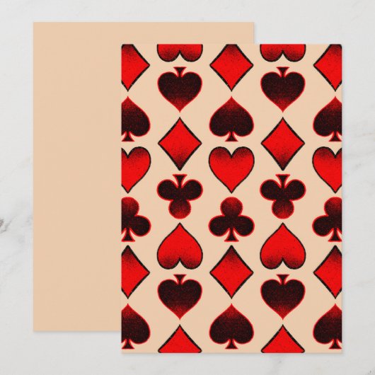 Kaartpatroon afspelen kaart (Voorkant / Achterkant)