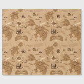  kaartpatroon cadeaupapier (Vlak)