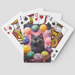 Kaartpoker voor kattenliefhebbers pokerkaarten