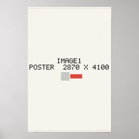 Kaartposter - gepersonaliseerd poster (Voorkant)