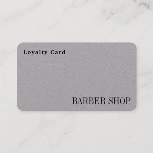 Kaartsalon Klantenkaartje (Voorkant)