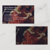 Kaartschermen en forensenverkopers op Régnier N Visitekaartje (Voorkant / Achterkant)