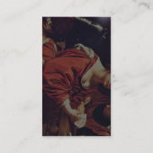 Kaartschermen en forensenverkopers op Régnier N Visitekaartje (Achterkant)