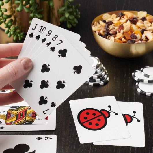 Kaartschijven afspelen pokerkaarten (Insitu)