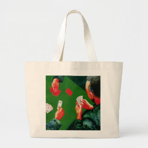 Kaartspel 1988 grote tote bag