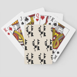 Kaartspel "Abstract Dual Face" Pokerkaarten