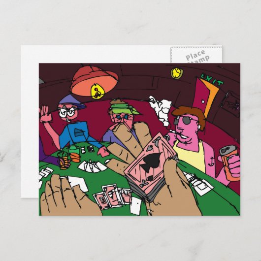 Kaartspel Briefkaart (Voorkant / Achterkant)