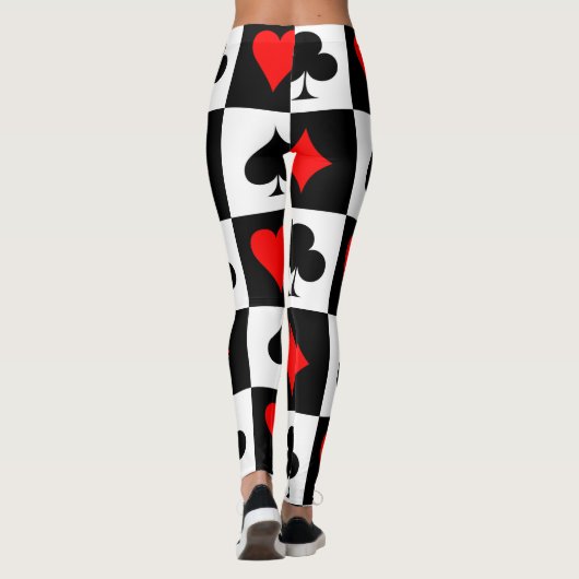 Kaartspel Leggings (Achterkant)