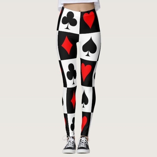 Kaartspel Leggings (Voorkant)