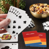 Kaartspel met erfgoedstreep pokerkaarten (Insitu)