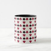 Kaartspel, poker, tafelkaarten mok (Midden)