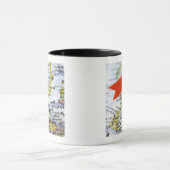 Kaartspeld in Berlijn, Duitsland, op de kaart gepl Mok (Midden)