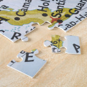 Kaartspeld in Havana, Cuba op kaart, close-up Legpuzzel (Zijkant)