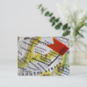 Kaartspeld in Johannesburg, Zuid-Afrika op Briefkaart (Staand voorkant)