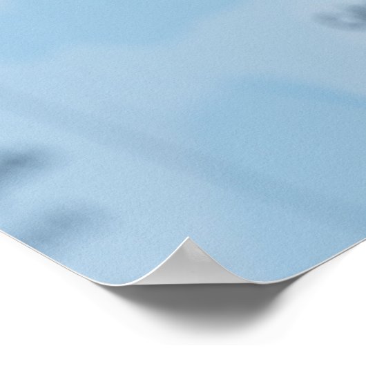 Kaartspeld in Madrid, Spanje op kaart, close-up Poster (Hoek)