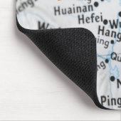 Kaartspeld in Shanghai, China, op de kaart geplaat Muismat (Hoek)