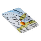 Kaartspeld in Taipei, Taiwan, op kaart geplaatst; Magneet (Rechterzijde)