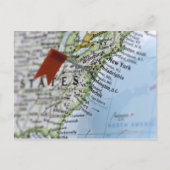 Kaartspeld op de kaart van Washington D.C. (Voorkant)