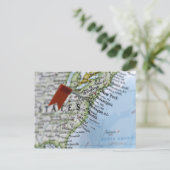 Kaartspeld op de kaart van Washington D.C. (Staand voorkant)