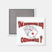Kaartspelen Canasta Magneet (Voorkant / Achterkant)
