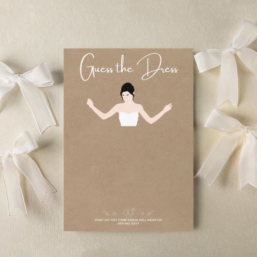 kaartspelen Raad de kledingkaart Kaart