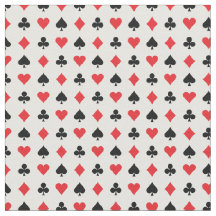 Kaartspeler Diamonds Clubs Rood zwart