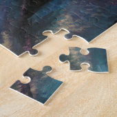 Kaartspelers Paul Cezanne-schilderkunst Legpuzzel (Zijkant)