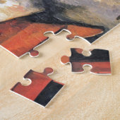 Kaartspelers Paul Cezanne-schilderkunst Legpuzzel (Zijkant)