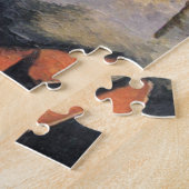 Kaartspelers Paul Cezanne-schilderkunst Legpuzzel (Zijkant)