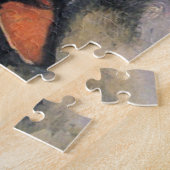 Kaartspelers Paul Cezanne-schilderkunst Legpuzzel (Zijkant)