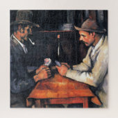 Kaartspelers Paul Cezanne-schilderkunst Legpuzzel (Verticaal)