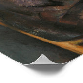 Kaartspelers Paul Cezanne-schilderkunst Poster (Hoek)