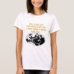 kaartspelers t-shirt