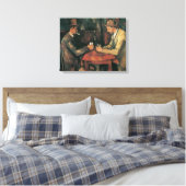 Kaartspelers van Paul Cezanne,  fijne kunst Canvas Afdruk (Insitu (Slaapkamer))