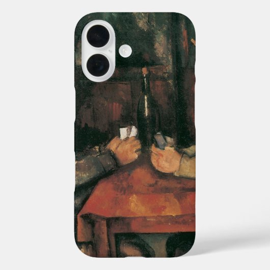 Kaartspelers van Paul Cezanne,  fijne kunst Case-Mate iPhone Case (Achterkant)