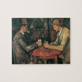 Kaartspelers van Paul Cezanne,  fijne kunst Legpuzzel