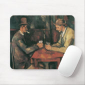 Kaartspelers van Paul Cezanne,  fijne kunst Muismat (Met muis)
