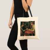 Kaartspelers van Paul Cezanne, fijne kunst Tote Bag (Voorkant (product))
