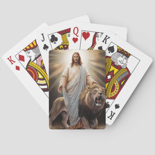 Kaartspellen Jesus Serie 1 Pokerkaarten (Achterkant)