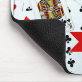 Kaartspellen spelen muismat (Hoek)