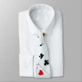 Kaartspellen spelen stropdas (Gebonden)