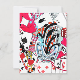 Kaartspelletjes Bedankkaart